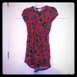 Beautiful floral girls Lularoe Mae dress